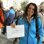 Žadatelka o kotlíkovou dotaci ve Středočeském kraji, kde další výzvu zatím nechystají. Vystačit si Pražané musejí s Čistou energií. FOTO: Radek Plavecký, Právo